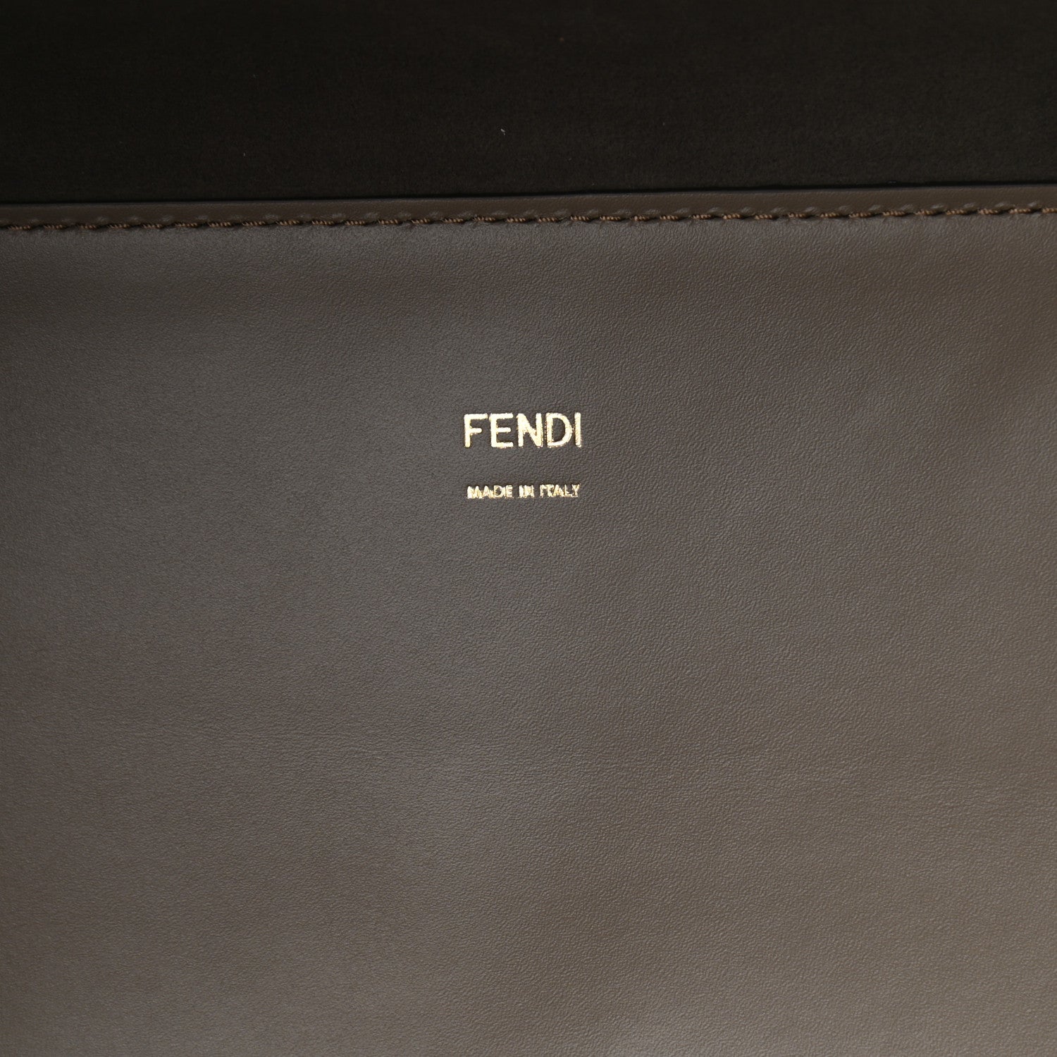 Fendi Vitello King Plexiglass Elaphe Python Print Logo Medium Fendi Sunshine Shopper Tote Tartufo Daisy Roccia 6 of 10