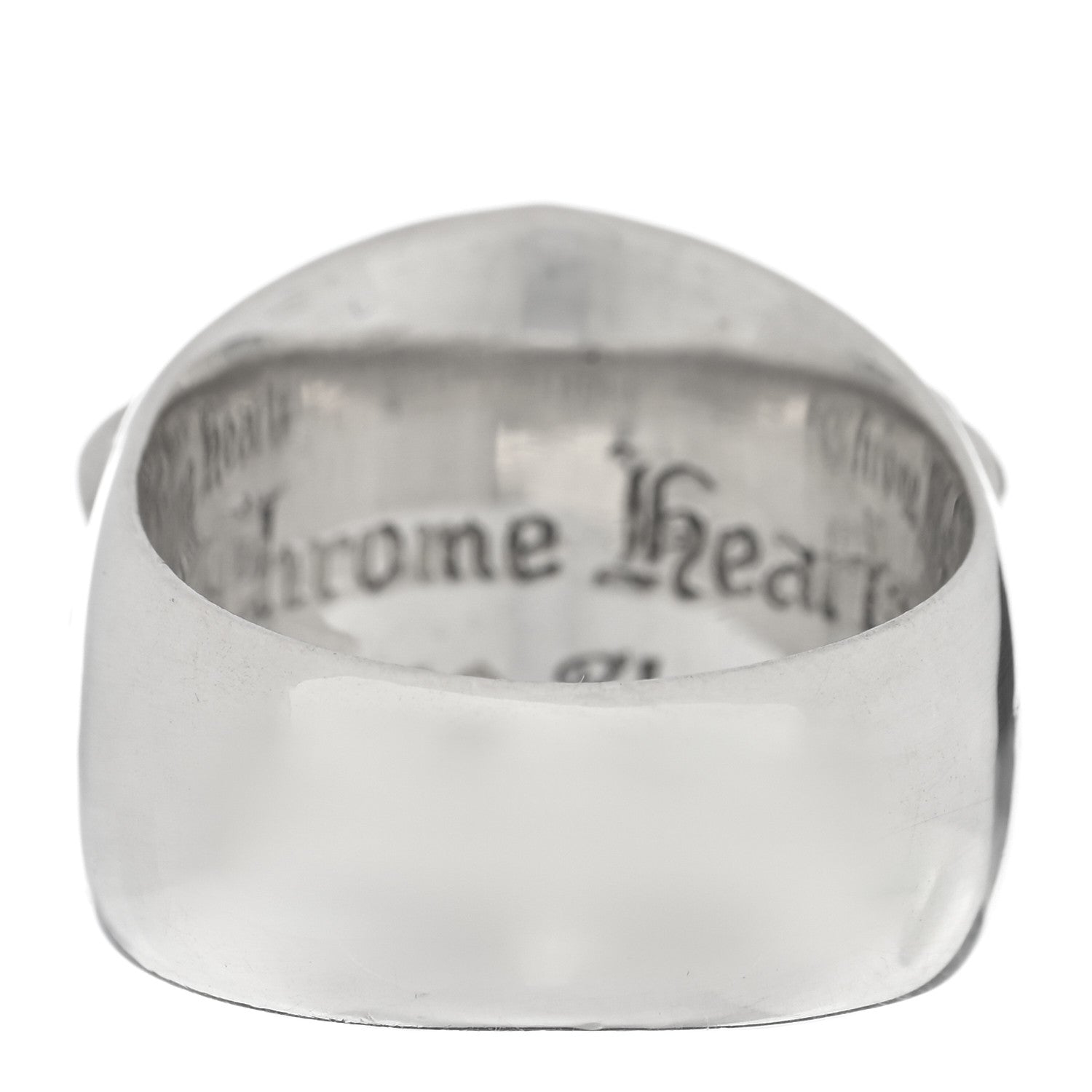 Chrome Hearts Sterling Silver Keeper Ring 63 10.25 3 of 4
