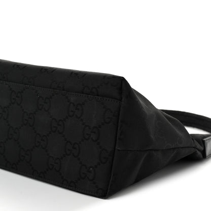 Gucci Nylon Hobo Monogram Small  Black 10 of 11