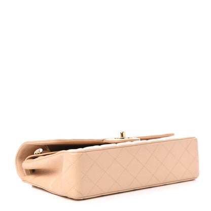 Chanel Caviar Quilted Medium Double Flap Beige 5 of 12