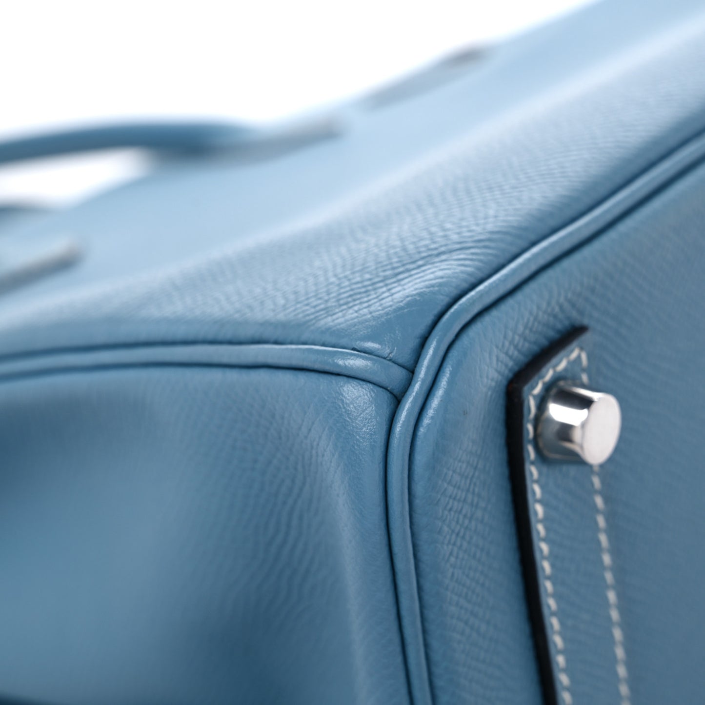 Epsom HAC Birkin 28 Blue Jean