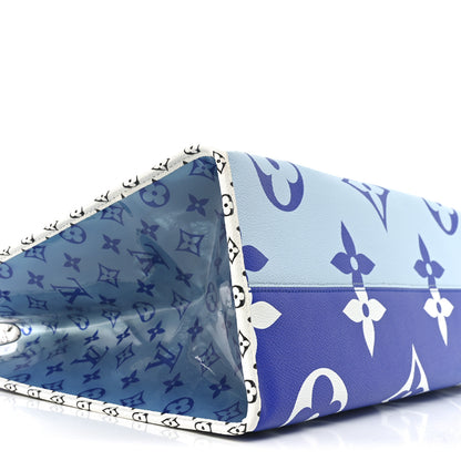 Louis Vuitton Monogram Giant Hawaii Onthego Blue 8 of 10
