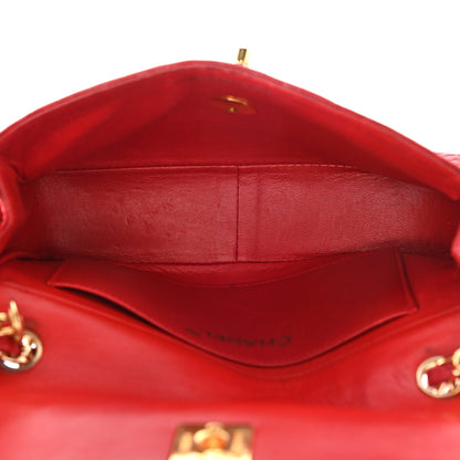 Chanel Alligator Mini Rectangular Flap Red 5 of 15