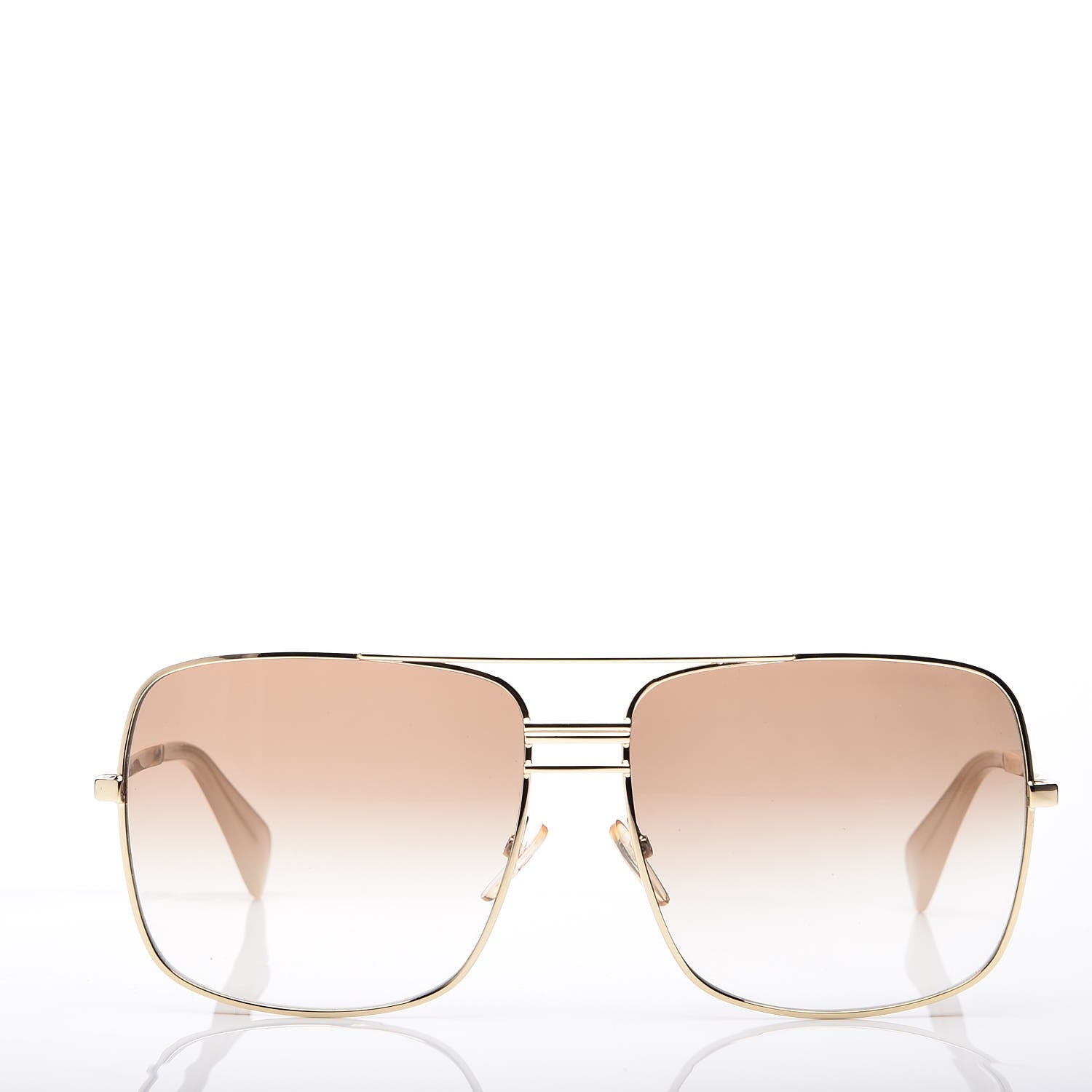 Celine Metal Sunglasses CL 41808/S Gold 2 of 7