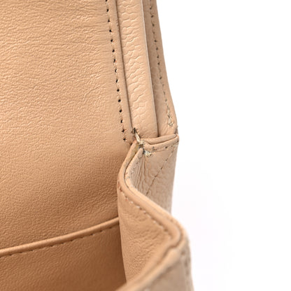 Chanel Caviar Quilted Medium Double Flap Beige 11 of 15