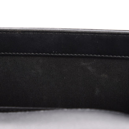 Chanel Patent Calfskin Quilted Medium Plexiglass Boy Flap Black 9 of 10