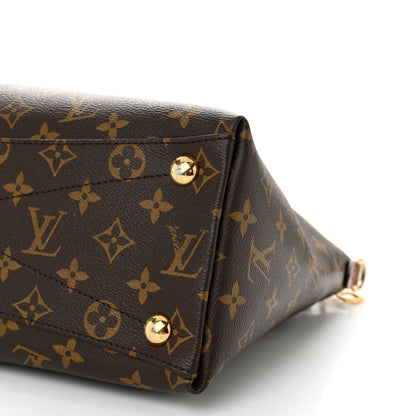 Louis Vuitton Monogram V Tote MM Black 10 of 11
