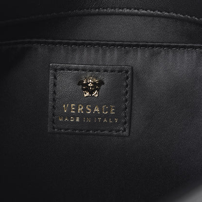 Versace Vitello Palazzo Medusa Evening Clutch Bag Black 5 of 9