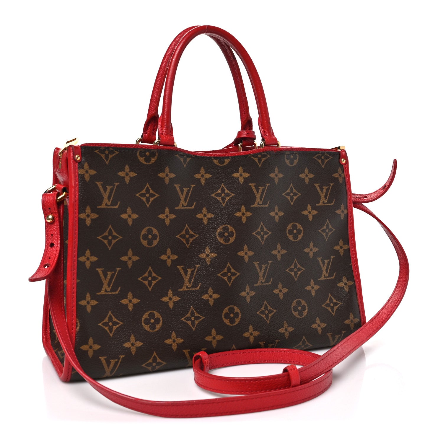 Louis Vuitton Monogram Popincourt PM Red 2 of 11