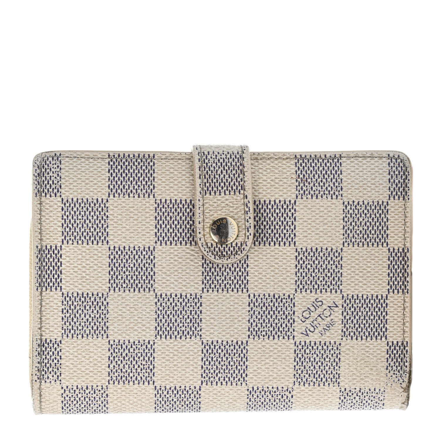 Louis Vuitton Damier Azur French Purse Wallet 1 of 6