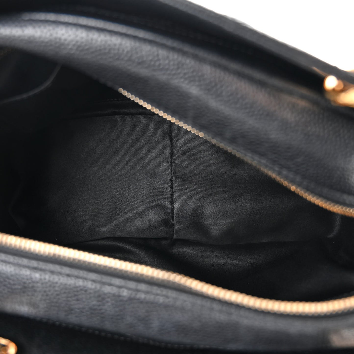 Caviar Quilted Petit Timeless Shopping Tote PTT Black