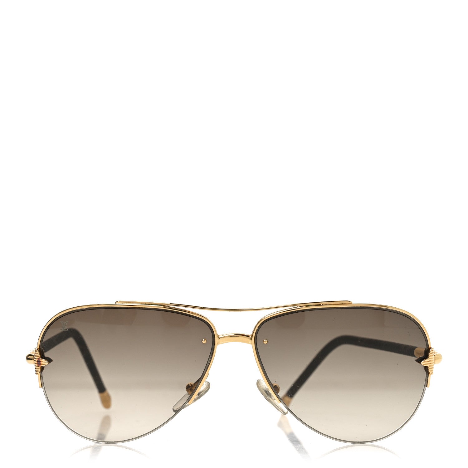 Louis Vuitton Monogram Petite Viola Pilote Aviator Sunglasses