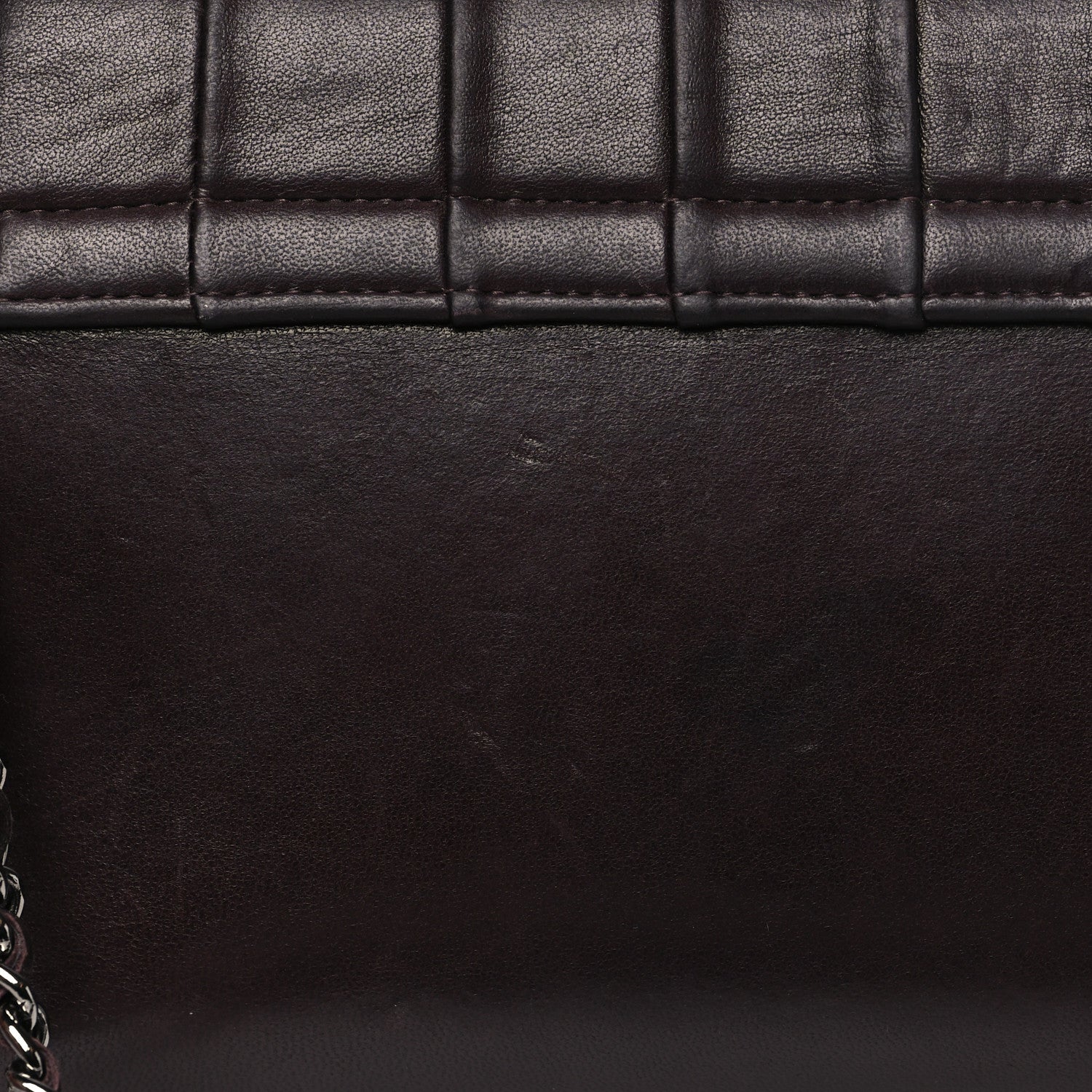 Chanel Lambskin Vertical Quilt Small Accordion Flap Brown 11 of 12