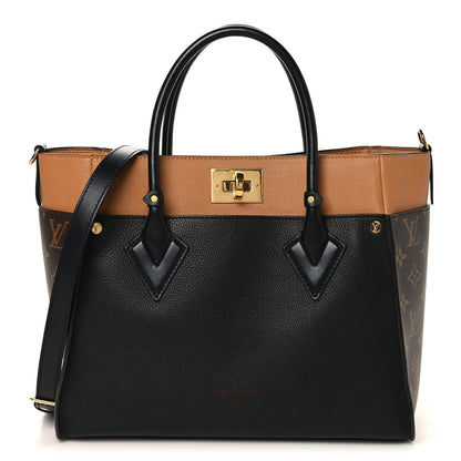 Louis Vuitton Calfskin Monogram On My Side Black 1 of 9