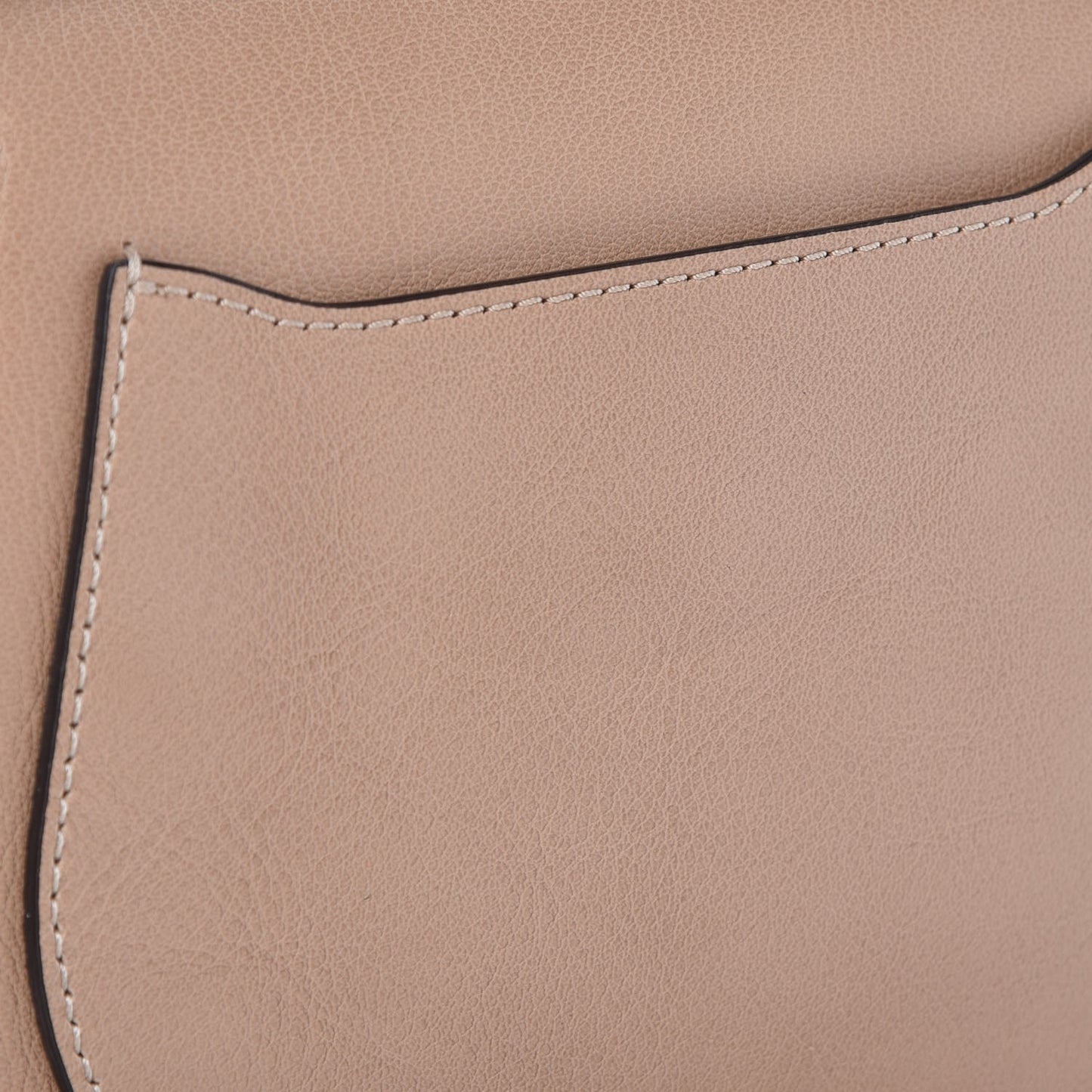 Calfskin Suede Small Nile Bracelet Bag Biscotti Beige