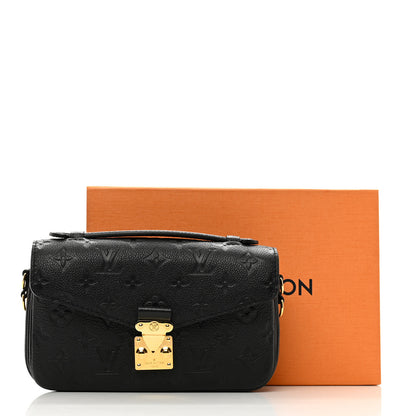 Louis Vuitton Empreinte Pochette Metis East West Black 10 of 10