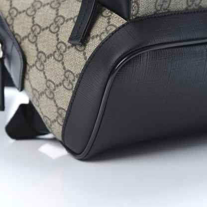 Gucci GG Supreme Monogram Small Eden Day Backpack Black 8 of 10