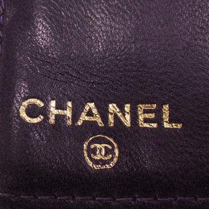 Chanel Caviar CC Wallet Clutch Purple 8 of 10