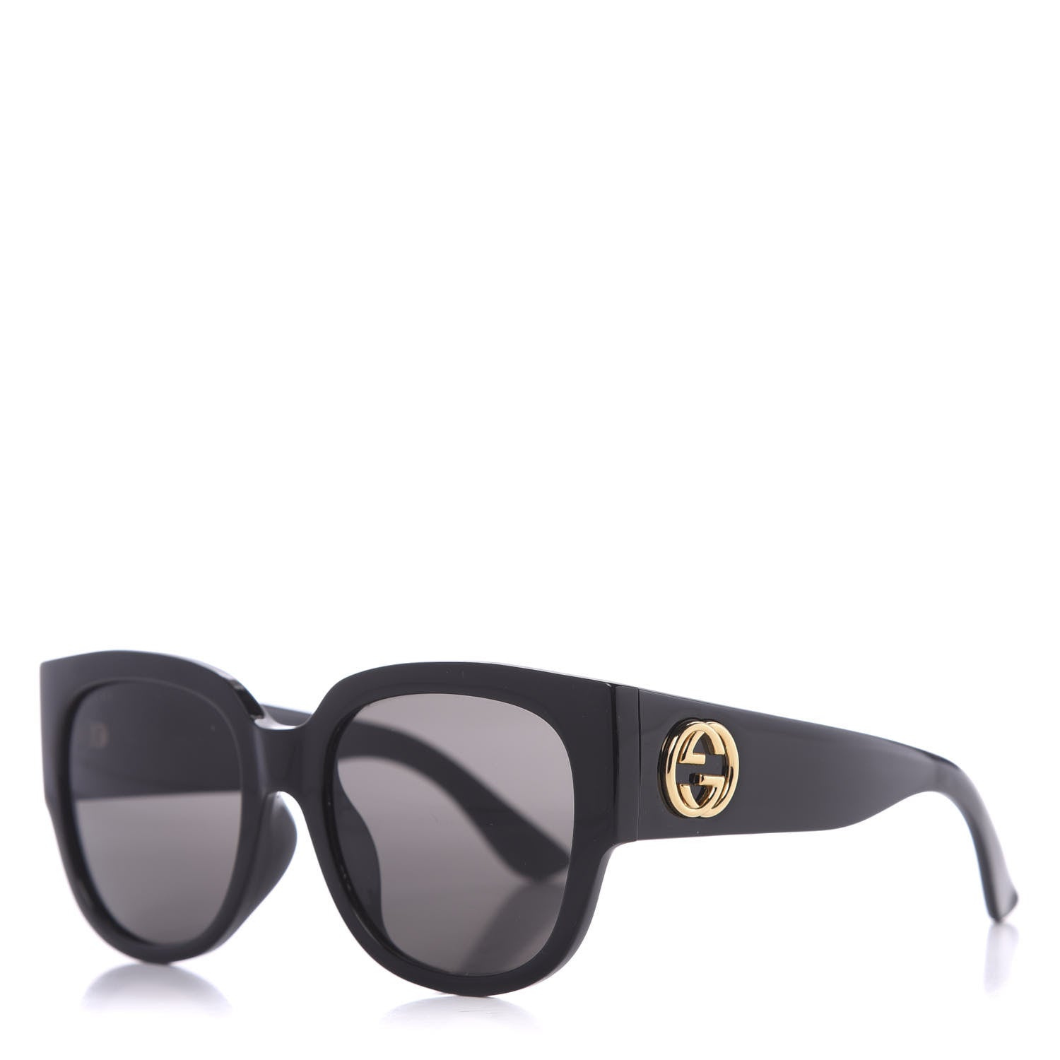 Gucci Acetate Square Frame Sunglasses GG0141S Black 1 of 7