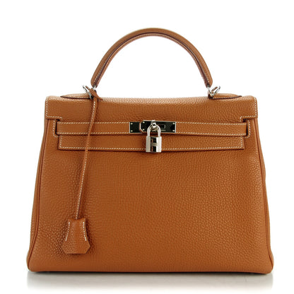 Hermes Togo Kelly Retourne 32 Gold 1 of 25