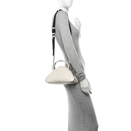 Prada Grace Lux Triangle Top Handle Shoulder Bag White 2 of 10
