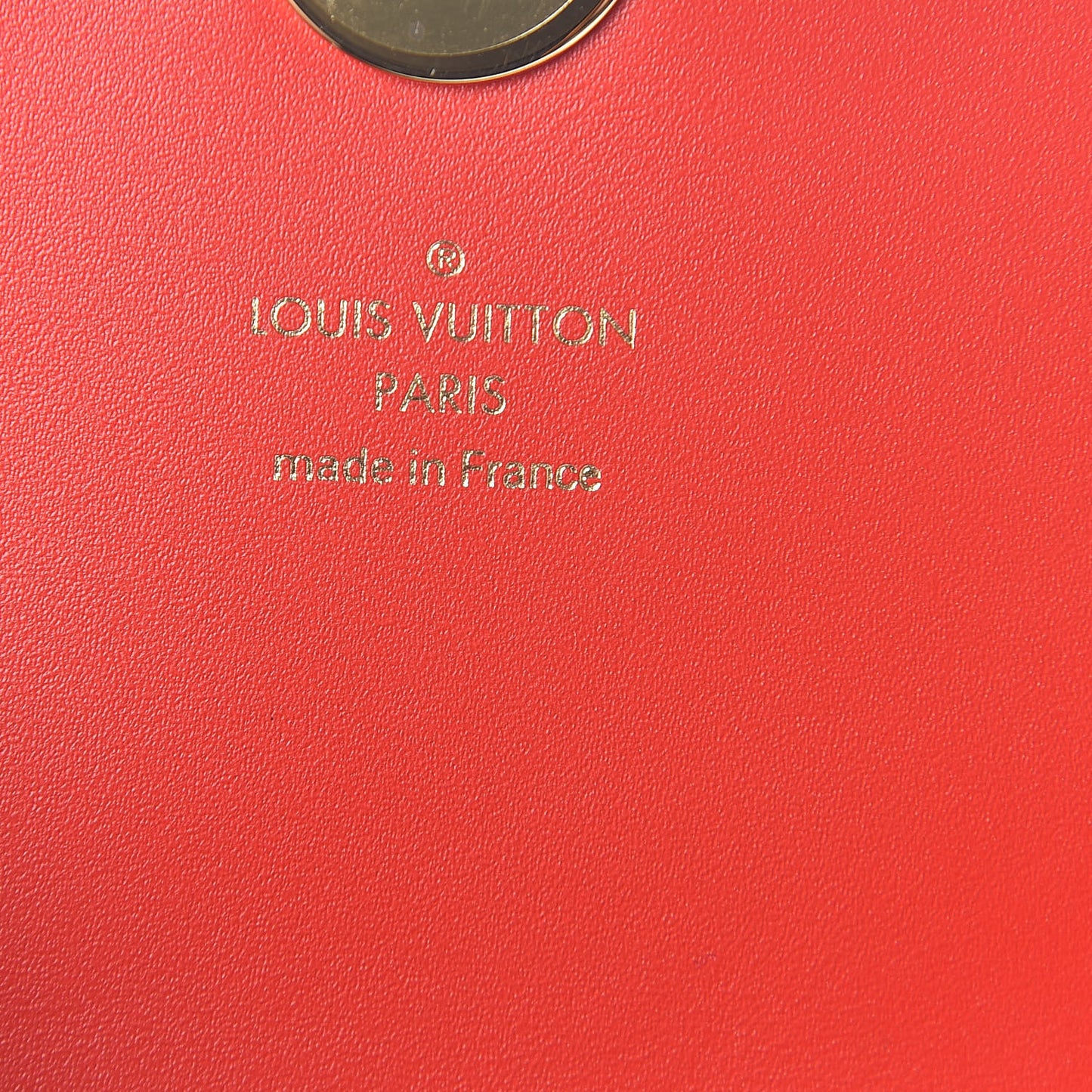 Monogram Flore Compact Wallet Coquelicot