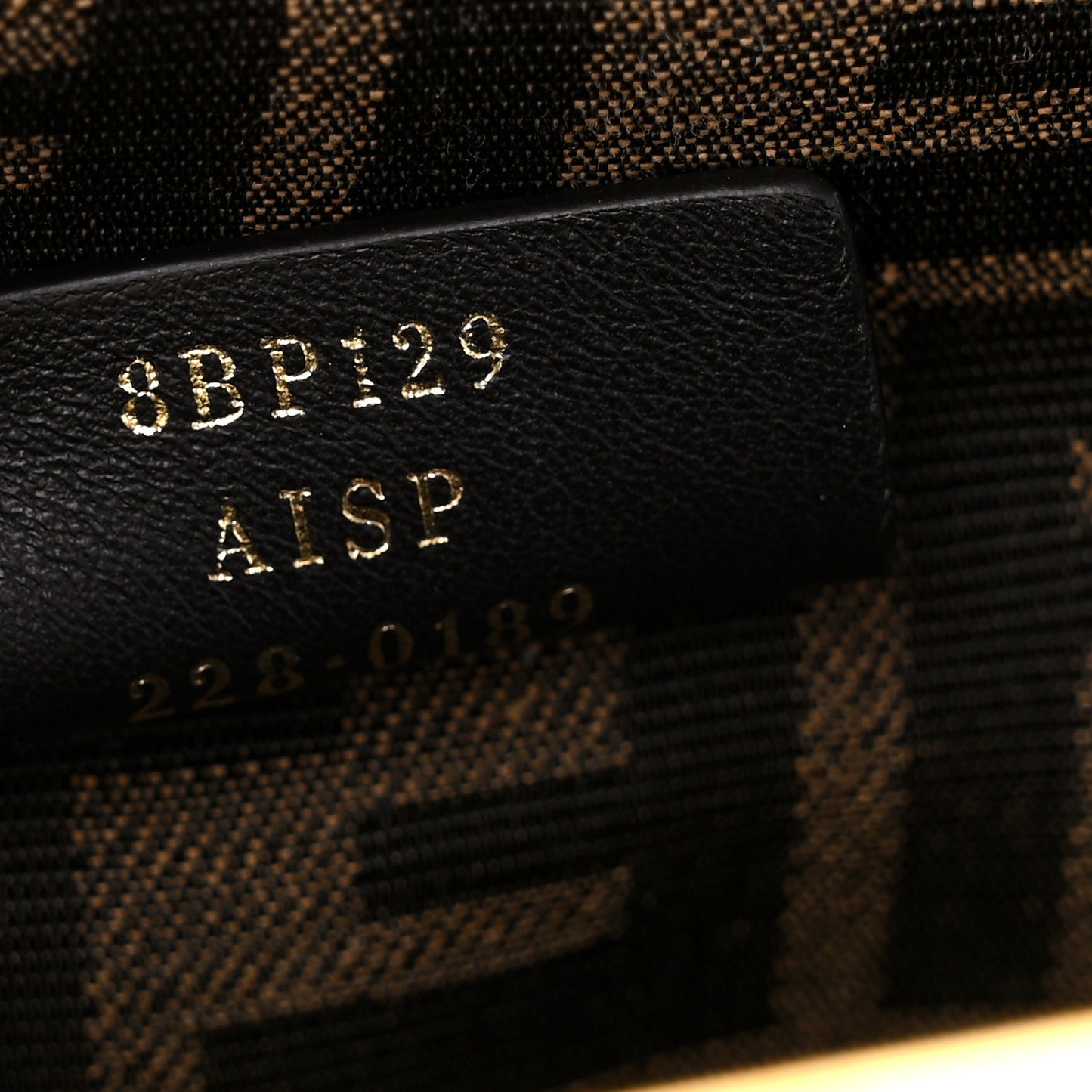 Rock Millenium Small Fendi First Gold