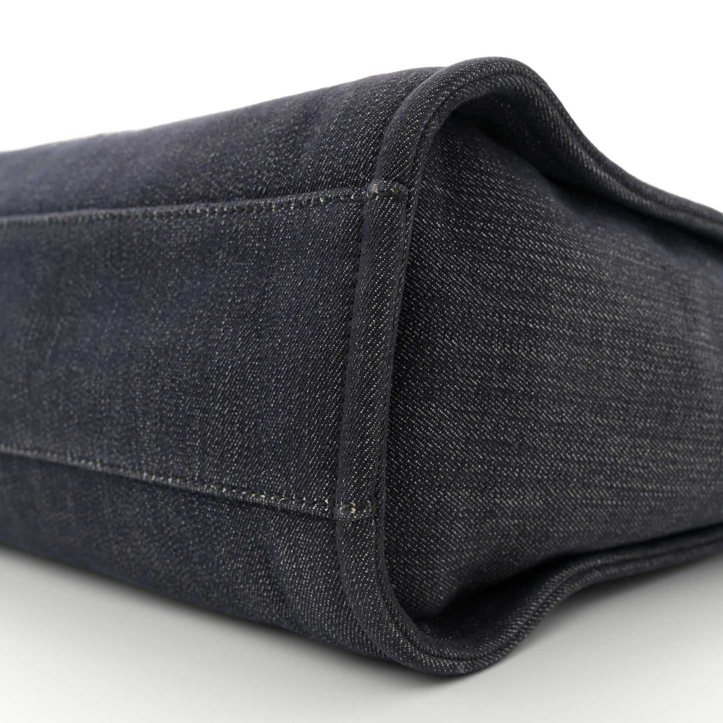 Denim Small Deauville Tote Dark Blue