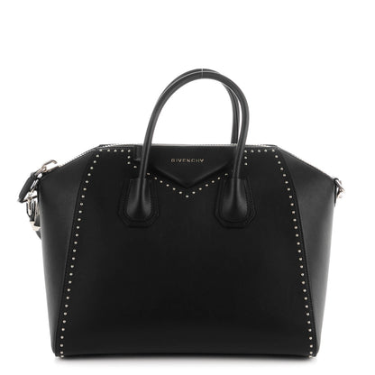 Givenchy Calfskin Medium Studded Antigona Black 1 of 7