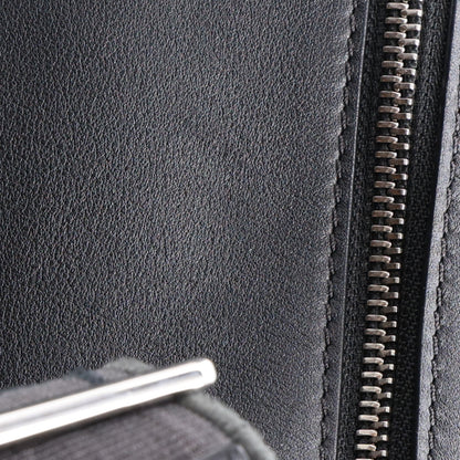 Loewe Supple Smooth Calfskin Jacquard Medium Cubi Crossbody Bag Black 12 of 12
