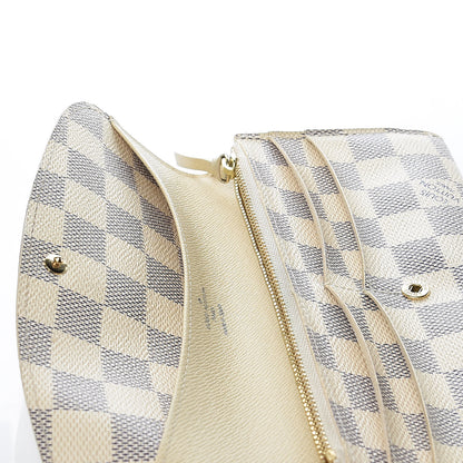 Louis Vuitton Damier Azur Emilie Wallet 9 of 12