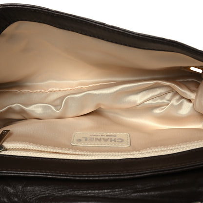 Chanel Lambskin Quilted East West Flap Brown 5 of 11