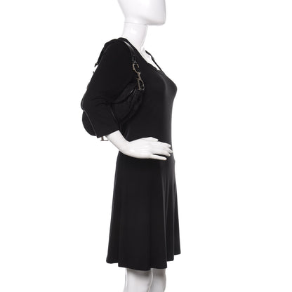 Christian Dior Monogram Saddle Bag Black 2 of 11