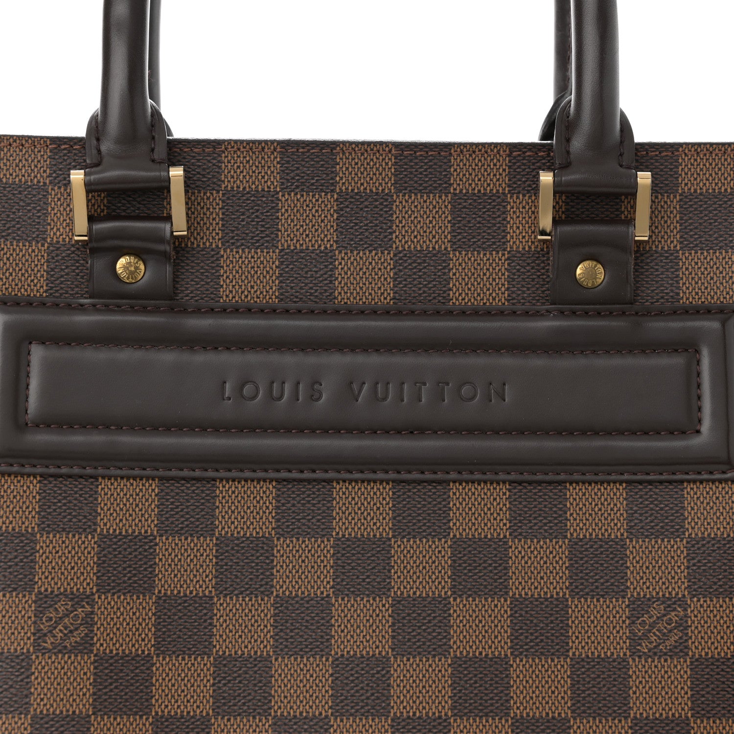 Louis Vuitton Damier Ebene Venice Sac Plat GM 7 of 15