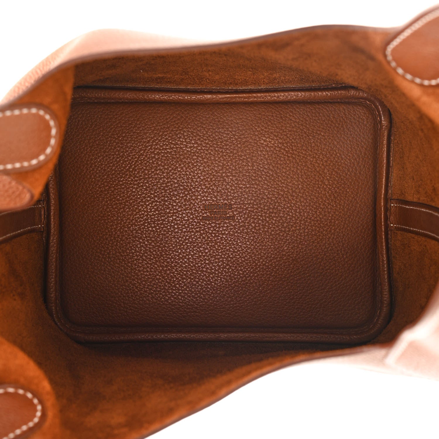 Hermes Barenia Faubourg Picotin Lock 18 PM Fauve 5 of 11