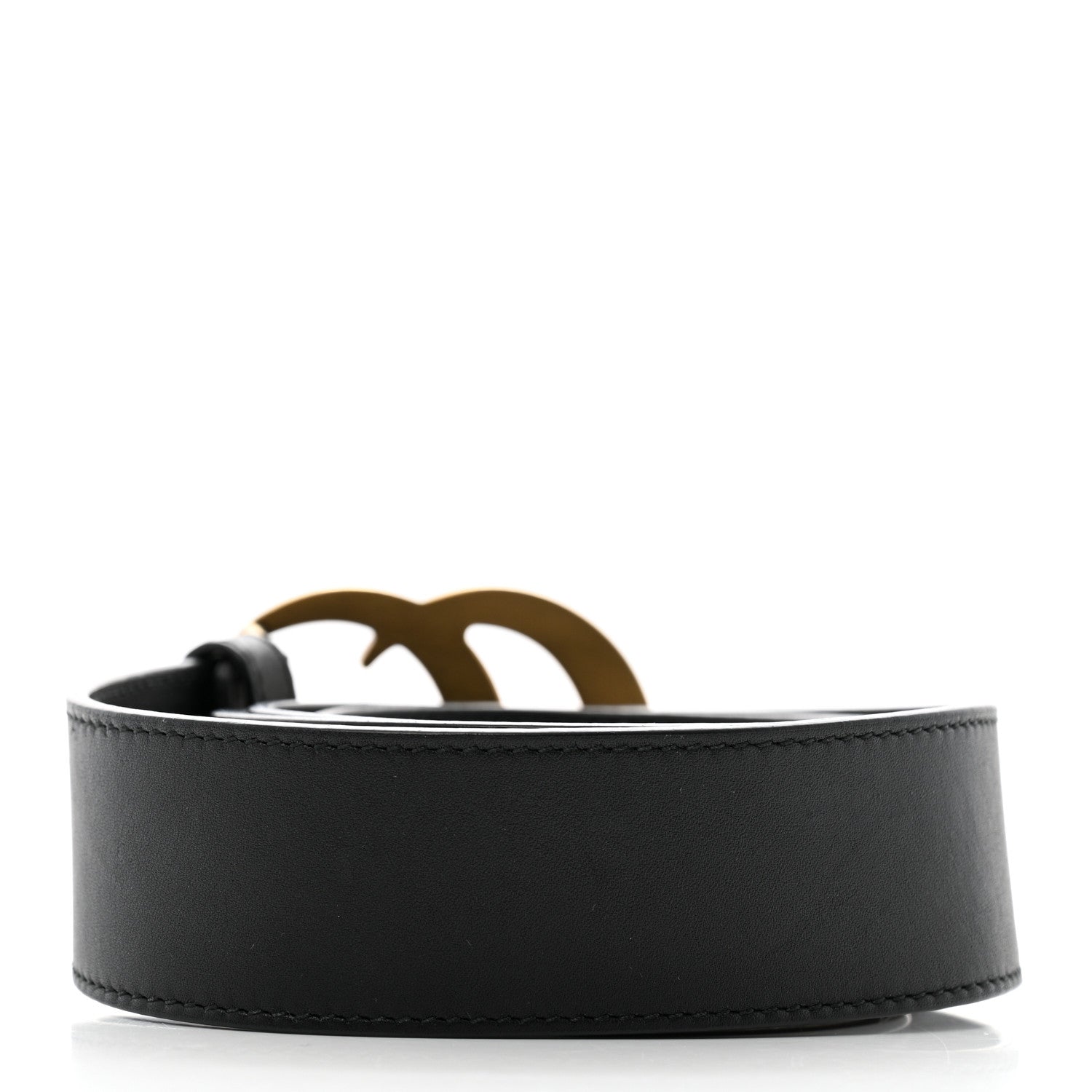 Gucci Calfskin Double G 40mm Belt 85 34 Black 2 of 6