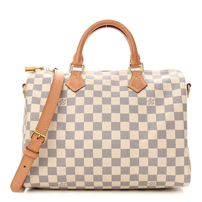 Louis Vuitton Damier Azur Speedy Bandouliere 30 1 of 13