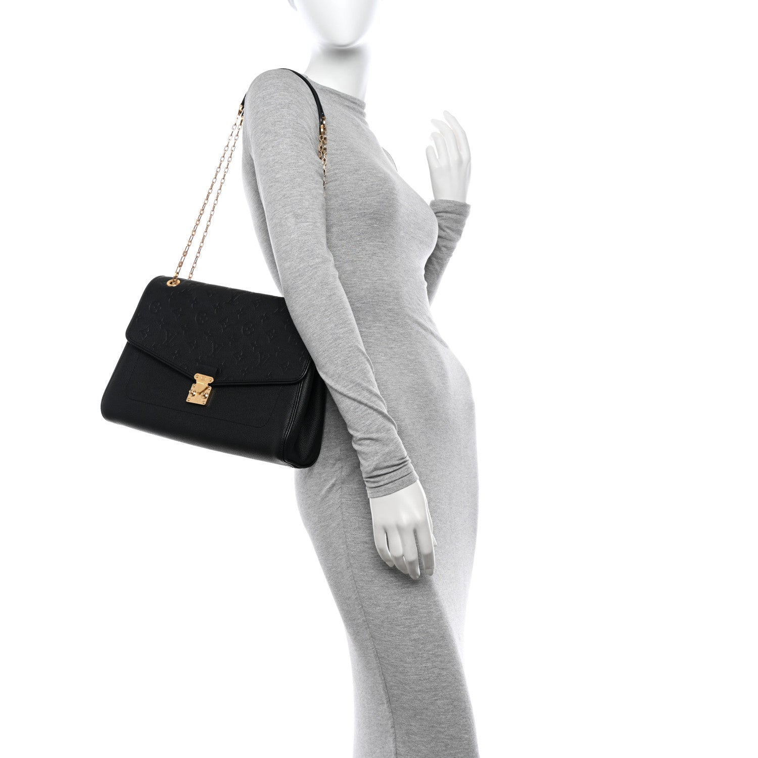 Louis Vuitton Empreinte Saint Germain MM Black 3 of 10
