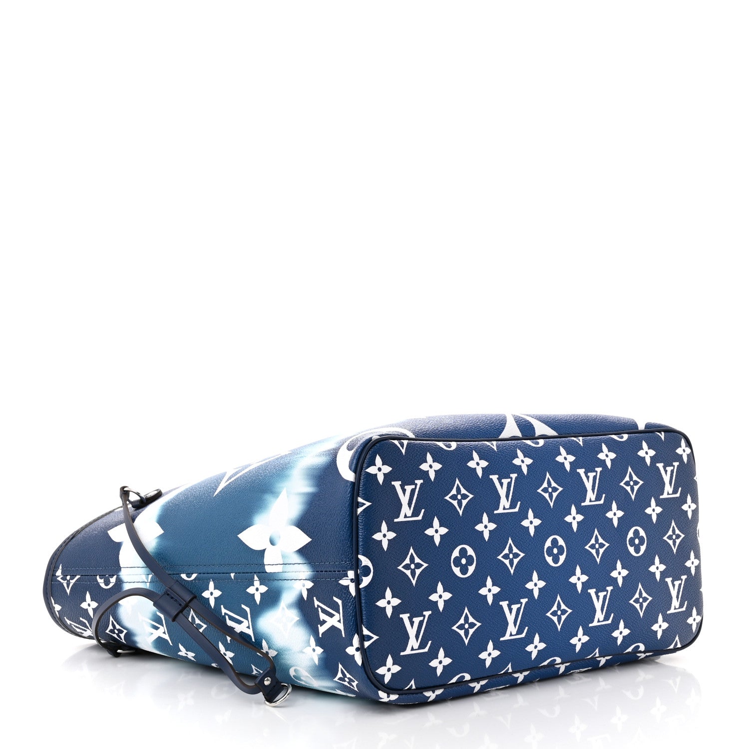 Louis Vuitton Monogram Escale Neverfull MM Blue 5 of 12