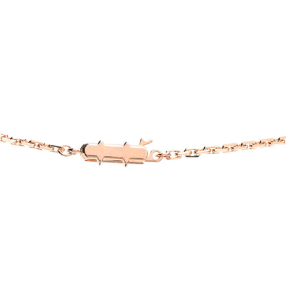 Cartier 18K Pink Gold Diamond LOVE Paved Necklace 3 of 4