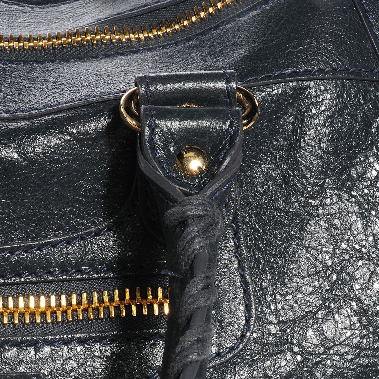 Agneau Giant 12 Gold Hardware Work Anthracite