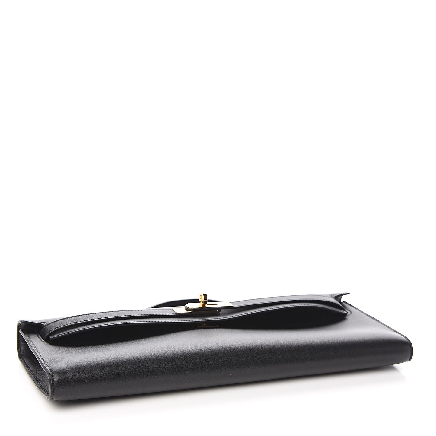 Swift Kelly Cut Clutch Pochette Black