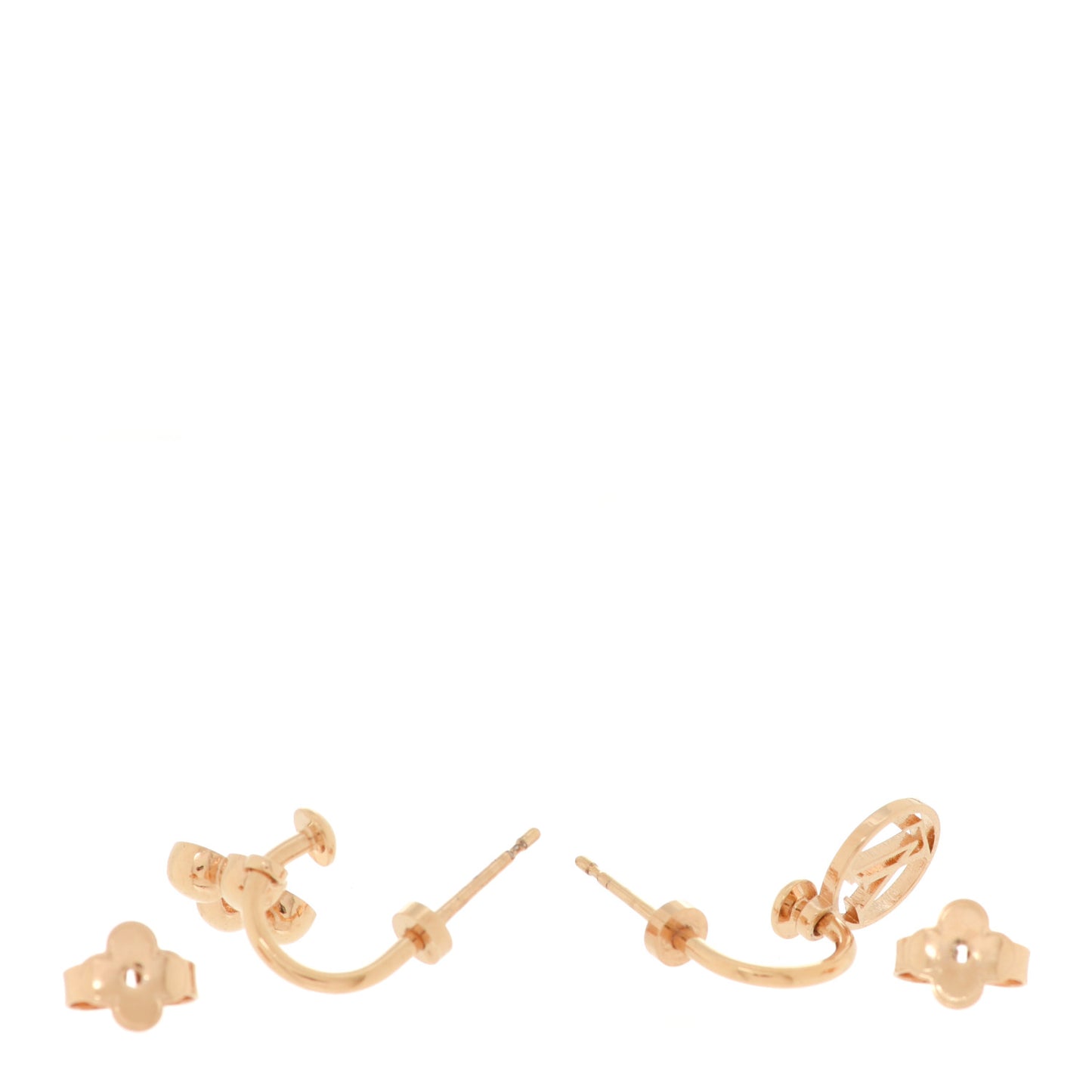 Brass Blooming Earrings Gold