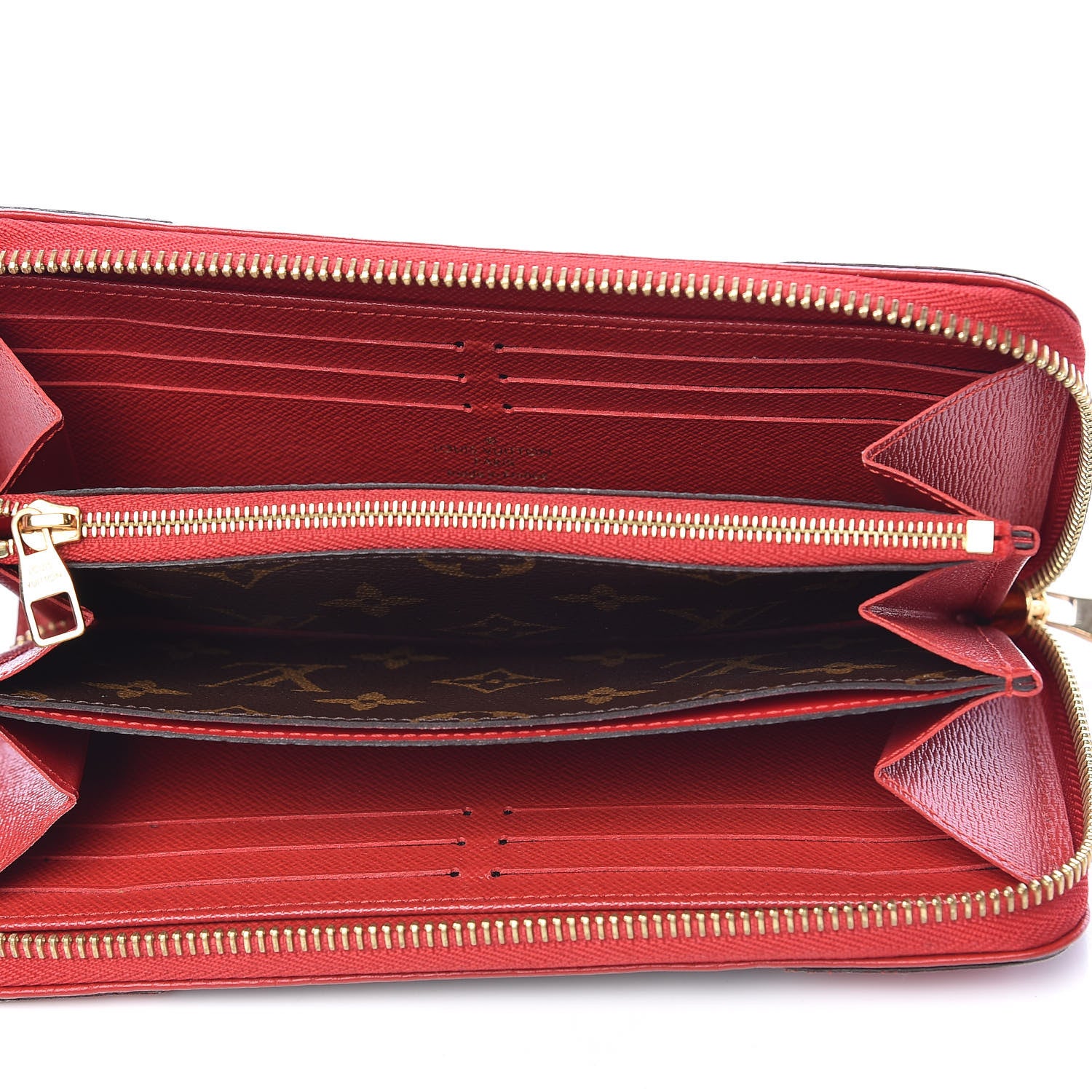 Louis Vuitton Monogram Retiro Zippy Wallet Cherry 5 of 7