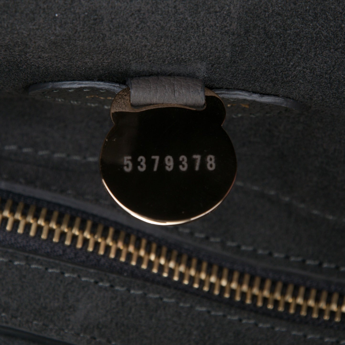 Classic Grain Calfskin Bayswater Mole Grey