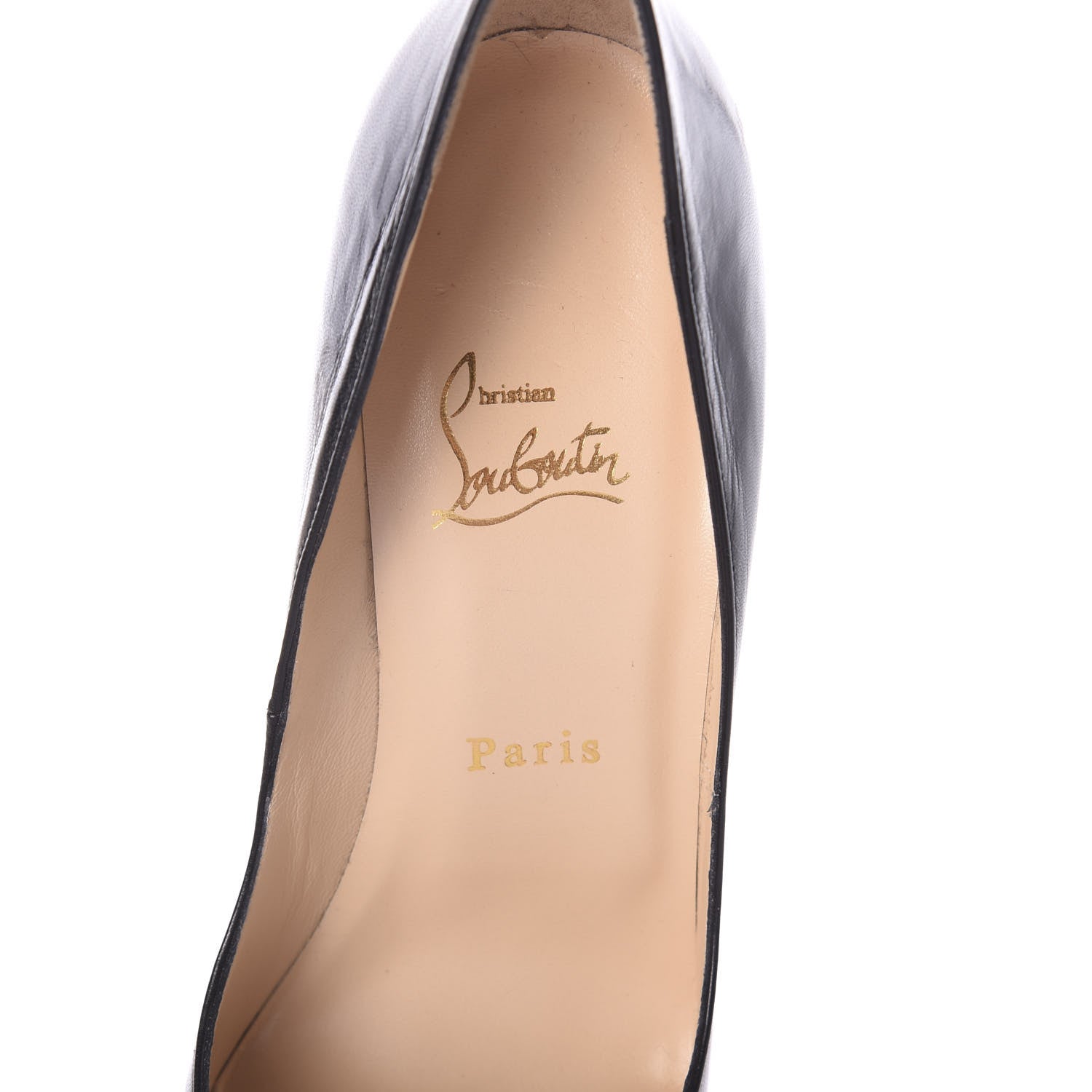 Christian Louboutin Kid Very Prive 120 Pumps 40 Black 5 of 7