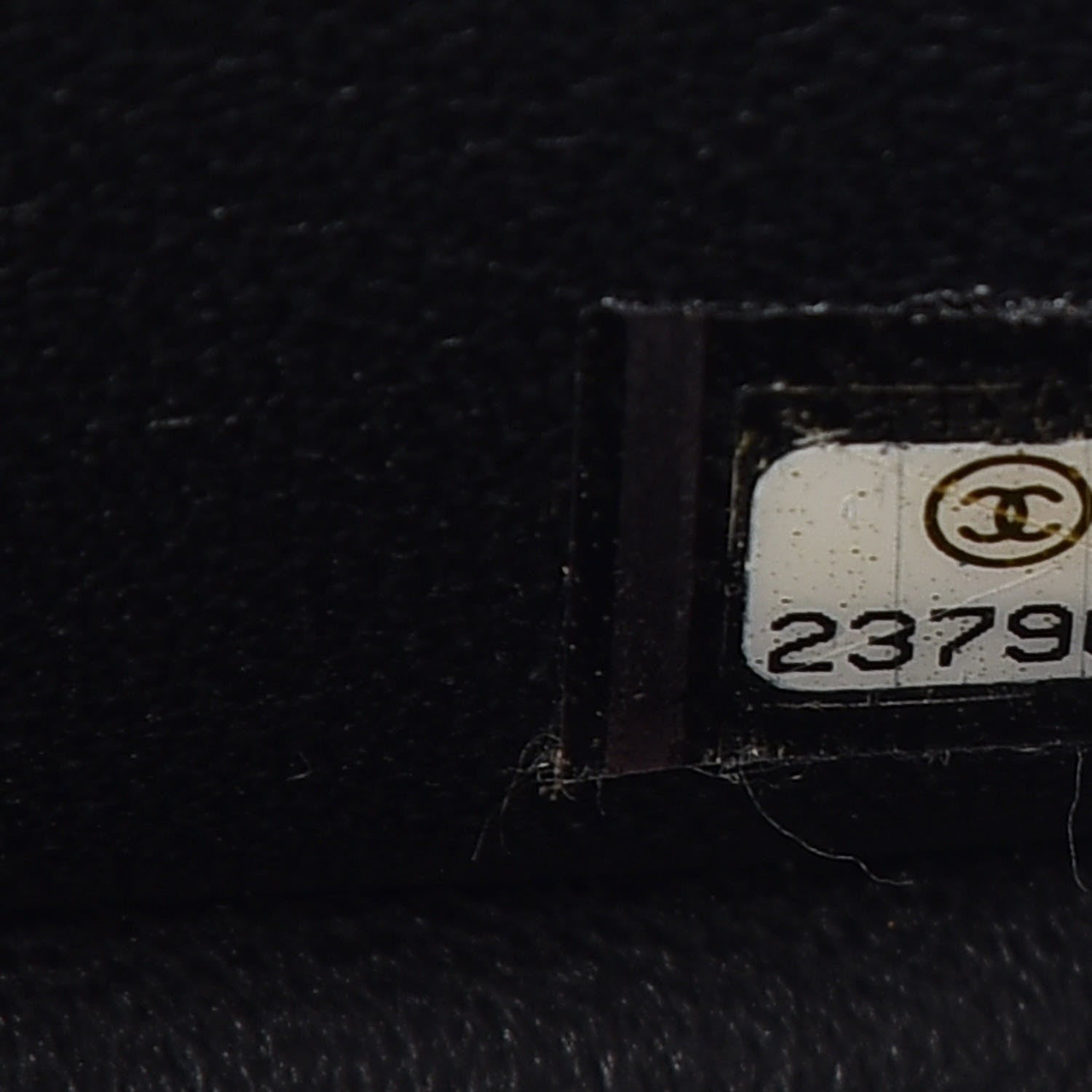 Chanel Crumpled Calfskin Quilted Jumbo Double Flap So Black 7 of 10