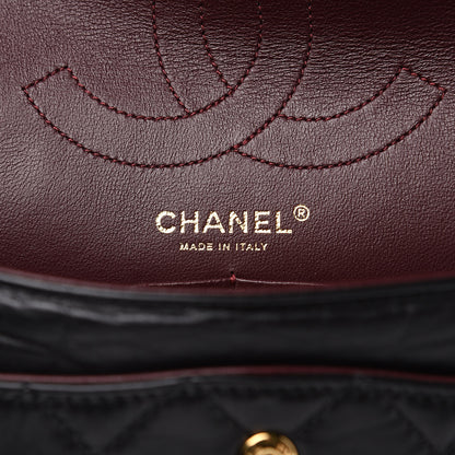 Chanel Aged Calfskin Quilted 2.55 Reissue 226 Flap Black 6 of 10