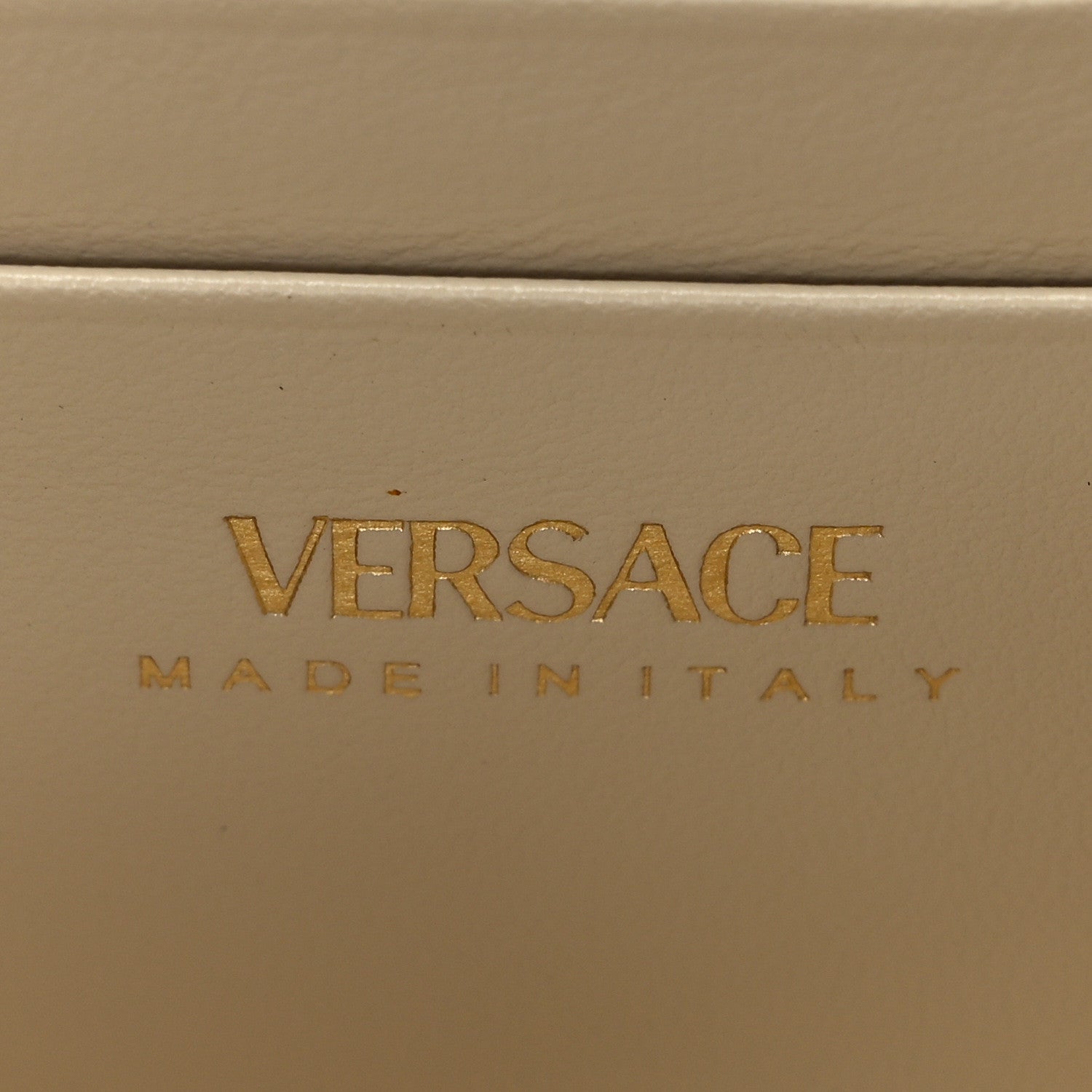 Versace Patent Metallic Crystal Medusa Clutch On Chain Gold 5 of 8