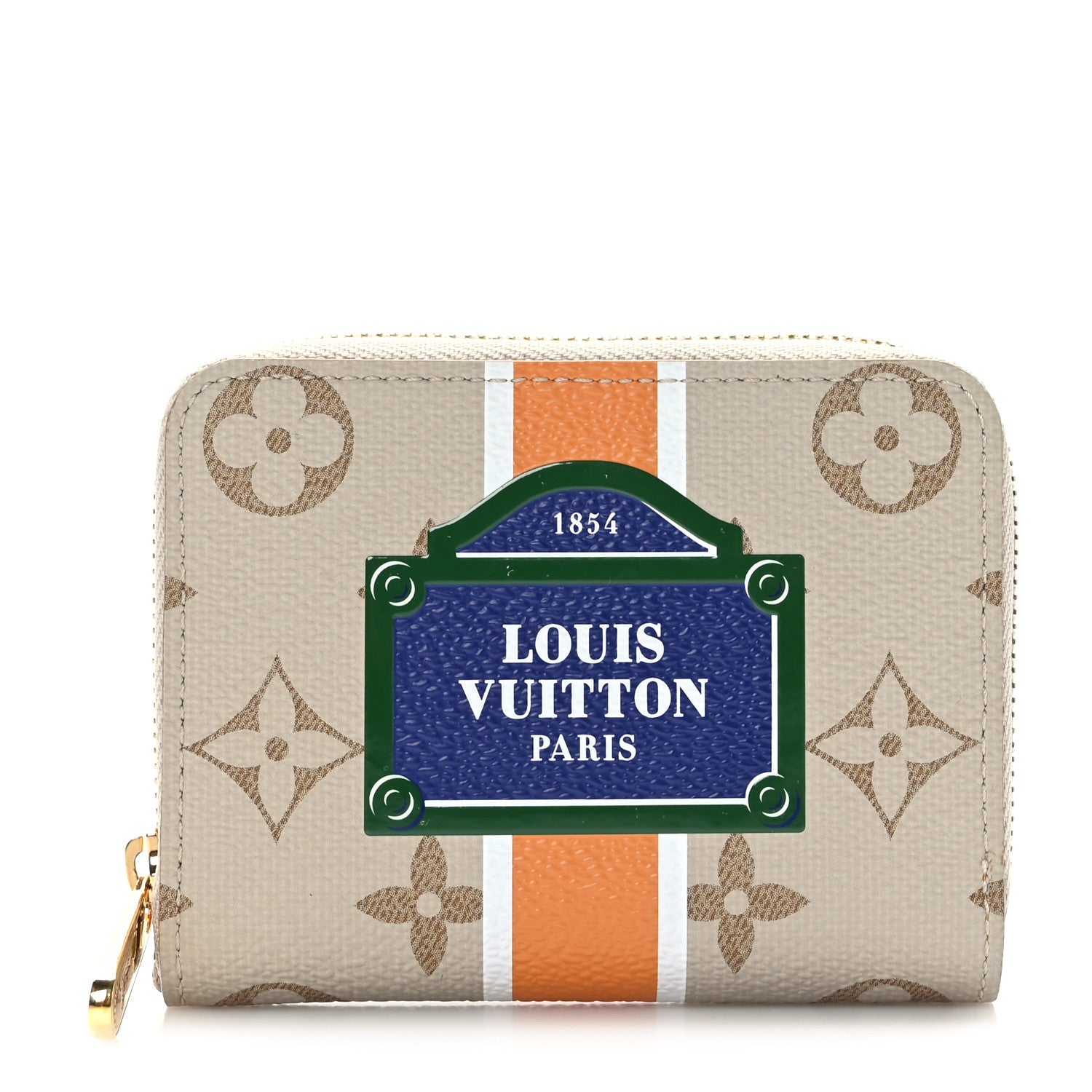 Louis Vuitton Monopaname Zippy Coin Purse Beige Ocher 1 of 7